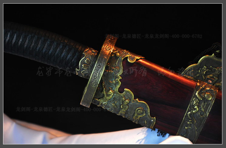 精品牛尾刀|地肌三枚合|(LJG-3116)| - 知名传统刀剑锻造品牌（原龙剑阁）
